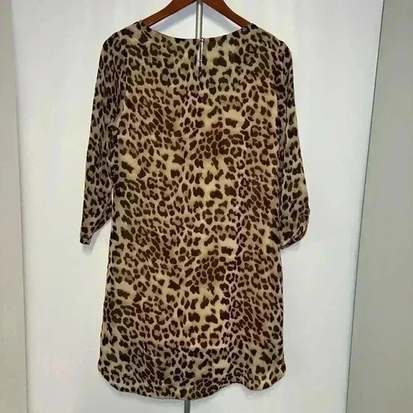 Women's Charming Charlie Dress, M, Brown leopard - Picture 11 of 11